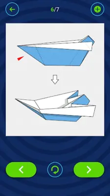 Origami Boats android App screenshot 1