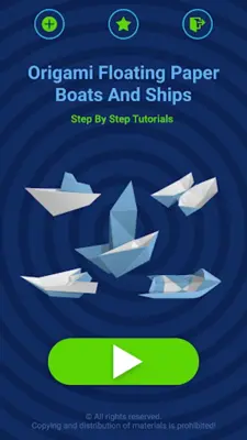 Origami Boats android App screenshot 6